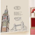 The Building of UK Wall Sticker